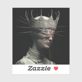 Saint of the Unseen — Gothic Fine Art T-Shirt シール