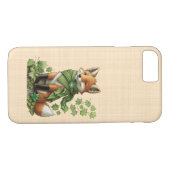 Saint-Patrick - Renard chanceux et mignon Case-Mate iPhoneケース (裏面(横))