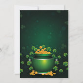 Saint Patrick’s Day Celebration Party Invitation 招待状 (裏面)