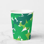 Saint Patrick’s Day Green Shamrock Paper Cups 紙コップ (左)
