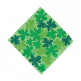 Saint Patrick’s Day Shamrock Clovers Bandana バンダナ