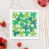 Saint Patrick’s Day Shamrock Green Napkins スタンダードランチョンナプキン (インサイチュ)