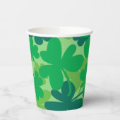 Saint Patrick’s Day Shamrock Green Paper cups 紙コップ (左)