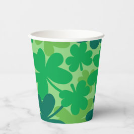 Saint Patrick’s Day Shamrock Green Paper cups 紙コップ