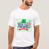 Saint Patrick’s Day Shirt – Lucky Leprechaun Hat & Tシャツ (正面)