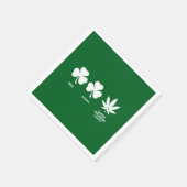 Saint Patricks おもしろいパーティーfor Guys スタンダードカクテルナプキン (角)