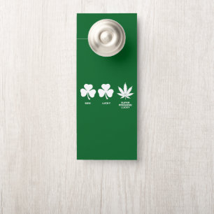 Saint Patricks おもしろいパーティーfor Guys ドアノブサイン