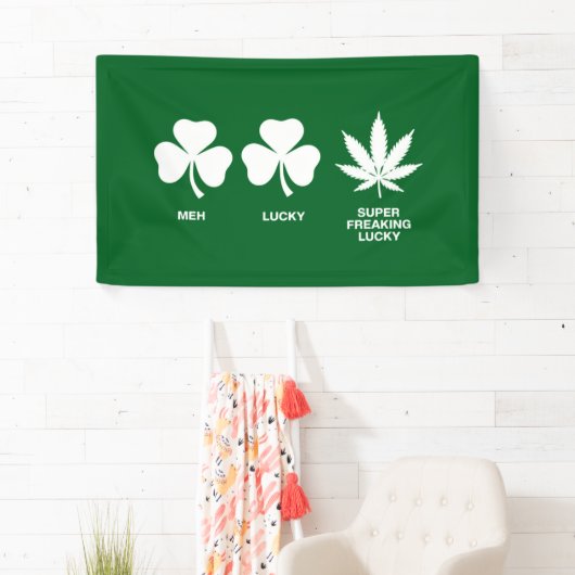 Saint Patricks おもしろいパーティーfor Guys 横断幕 (インサイチュ)