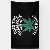 Saint Patricks おもしろいパーティーfor Guys 素晴らし Parade 横断幕 (縦)