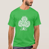 Saint Patrick's Breastplate Prayer Catholic Green Tシャツ (正面)