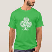 Saint Patrick's Breastplate Prayer Catholic Green Tシャツ (正面)