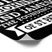 Saint patricks dayおもしろいジャックジム・ジャムソンF ポスター (角)