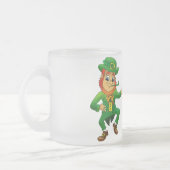 Saint patricks dayすりガラス フロストグラスマグカップ (左)