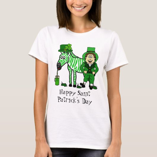 Saint patricks dayのワイシャツ tシャツ (正面)