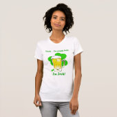Saint patricks dayの女性パーティーのTシャツ Tシャツ (正面フル)