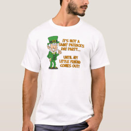 saint patricks dayは私の小さな友人まで tシャツ