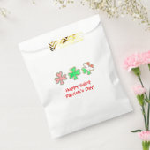 Saint patricks dayクローバーアイルランド国旗のシャムロック フェイバーバッグ (封をした状態)