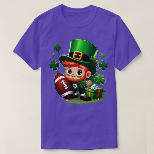 Saint patricks dayノベルティ用アイリッシュメンズ tシャツ (デザイン正面)