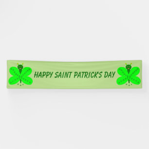 Saint patricks dayバタフライカスタムバナー 横断幕