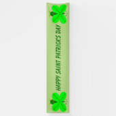 Saint patricks dayバタフライカスタムバナー 横断幕 (縦)