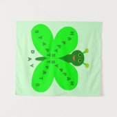 Saint patricks dayバタフライタペストリー タペストリー (正面(横))