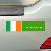 Saint patricks dayバンパーステッカー バンパーステッカー (車上)