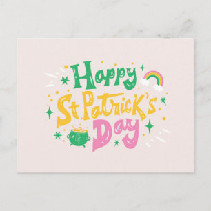 SAINT PATRICKS DAYレタリング ポストカード