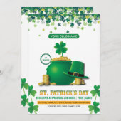 Saint patricks day招待状 招待状 (正面/裏面)