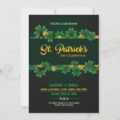 Saint patricks day招待状 招待状 (正面)