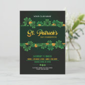Saint patricks day招待状 招待状 (スタンド正面)