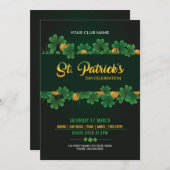Saint patricks day招待状 招待状 (正面/裏面)