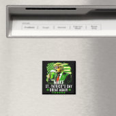 saint patricks day素晴らし再米国国旗おもしろい マグネット (インサイチュ (食洗機))