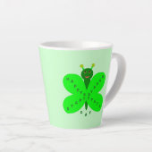 Saint patricks day カフェラテマグ (右アングル)