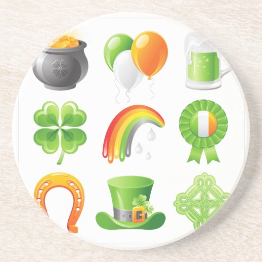 saint patricks day コースター (正面)