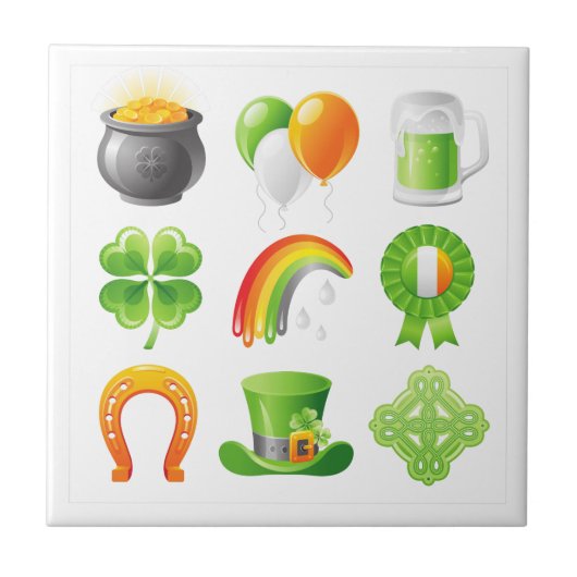 saint patricks day タイル (正面)