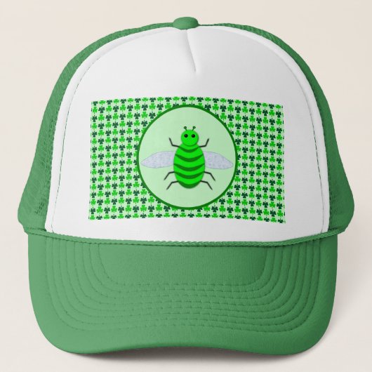 Saint patricks day・ビー・アンド・シャムロック キャップ (正面)
