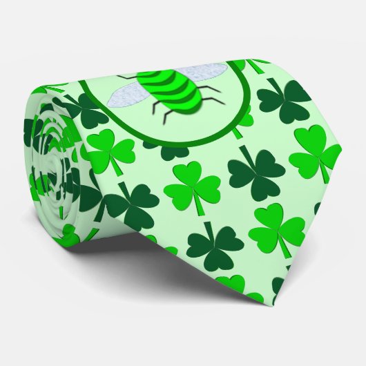 Saint patricks day・ビー・アンド・シャムロック ネクタイ (ロール)