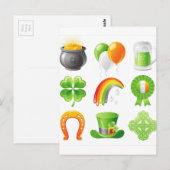 saint patricks day ポストカード (正面/裏面)