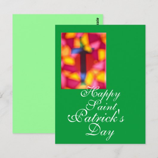 Saint patricks day ポストカード (正面/裏面)