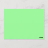 Saint patricks day ポストカード (裏面)