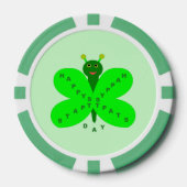 Saint patricks day ポーカーチップ (正面)