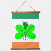 Saint patricks day 吊り下げ型タペストリー (正面)
