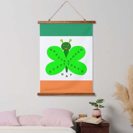 Saint patricks day 吊り下げ型タペストリー (寝室)