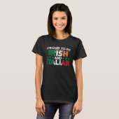 Saint Patrick's Day Irish Italian St Paddy's Day   Tシャツ (正面フル)