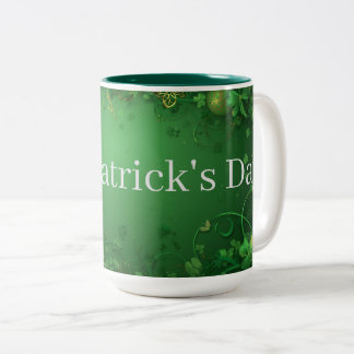 Saint Patrick's Day mug ツートーンマグカップ