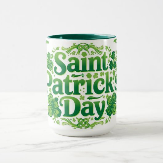 Saint Patrick's Day mug マグカップ (中央)