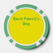 Saint Patrick's Day poker chip ポーカーチップ (裏面)