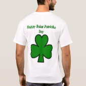 Saint patricks day tシャツ (裏面)
