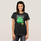 Saint Patrick's Day T Shirt Leprechaun Slap My Sha Tシャツ (正面フル)