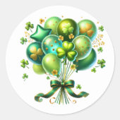Saint Patrick's Stickers ラウンドシール (正面)